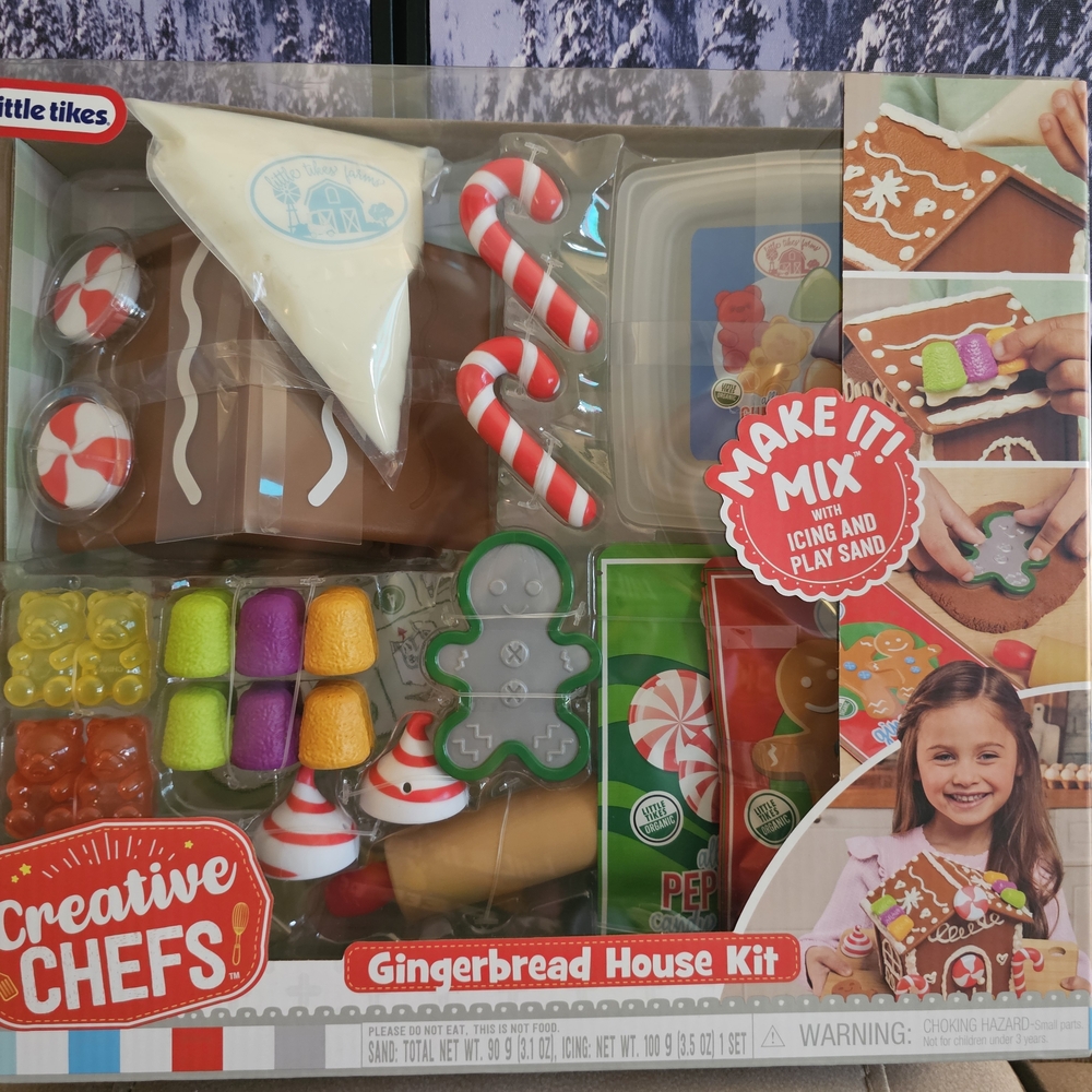 Little Tikes Creative Chefs Gingerbread House Kit - Picture 2 of 7